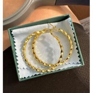 New 925 Sterling Silver Earrings Hoops for Women Lightweight Twisted Hoop